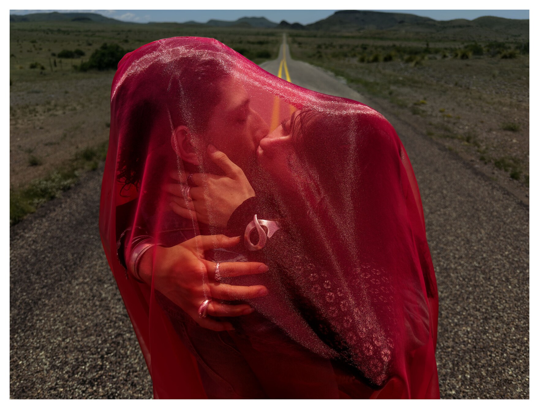 Inez & Vinoodh, Think Love, 2025, shot on Apple iPhone 17 Pro Max.