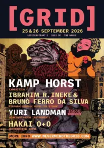 GRID exhibition poster
