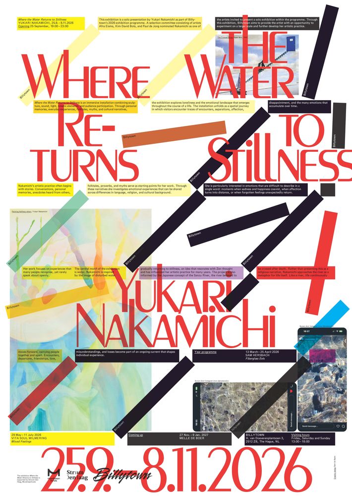 Yukari Nakamichi: Water Returns to Stillness, poster